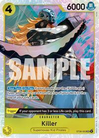Killer | Starter Deck 36: YELLOW Eustass"Captain"Kid | SR | Foil | #ST36-002