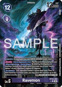Ravemon (Alternate Art) | Timeless Bonds | Super Rare | Unspecified | #BT26-082 SR