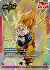 Son Goten - ST01-001 (Alternate Art) | Story Booster 01 | Leader | Holofoil | #ST01-001