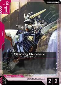 Shining Gundam (GD05 Release Event) GD05-042 Common Holofoil
