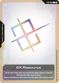 EX Resource | Deck Build Box Freedom Ascension | Common | Normal | #EXR-001