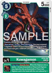 Kuwagamon | Timeless Bonds | Common | Unspecified | #BT26-038 C