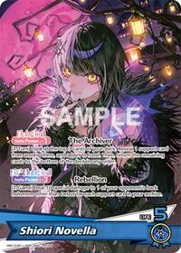 Shiori Novella (OSR) | SD12: Start Deck: Oshi Advent | Oshi Super Rare | Foil | #hSD12-001