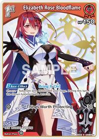 Elizabeth Rose Bloodflame (U) | SD13: Start Deck: Oshi Justice | Uncommon | Normal | #hSD13-006