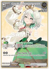 Cecilia Immergreen (C) | SD13: Start Deck: Oshi Justice | Common | Normal | #hSD13-014