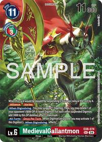 MedievalGallantmon | Limited Card Pack -Final Crest- | Secret Rare | Foil | #EX8-074 SEC