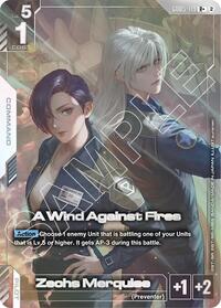 A Wind Against Fires (R+) | Freedom Ascension | R+ | Holofoil | #GD05-119