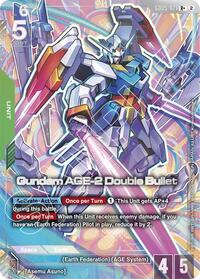 Gundam AGE-2 Double Bullet (R+) | Freedom Ascension | R+ | Holofoil | #GD05-021