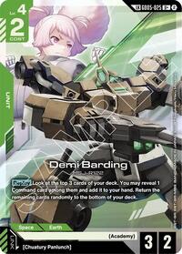 Demi Barding (U+) (Link Rare) | Freedom Ascension | U+ | Holofoil | #GD05-025