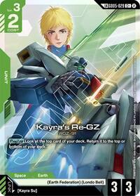Kayra's Re-GZ (C+) (Link Rare) | Freedom Ascension | C+ | Holofoil | #GD05-029