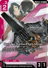 Gundam Kyrios (Flight Mode) (C+) (Link Rare) | Freedom Ascension | C+ | Holofoil | #GD05-048