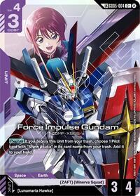 Force Impulse Gundam (C+) (Link Rare) | Freedom Ascension | C+ | Holofoil | #GD05-064