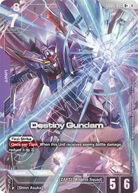 Destiny Gundam (R+) | Freedom Ascension | R+ | Holofoil | #GD05-055