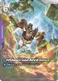 Widespread Annihilation (R+) | Freedom Ascension | R+ | Holofoil | #GD05-114