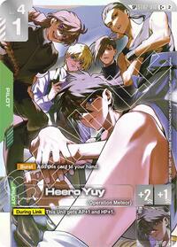Heero Yuy (C+) (SP) | Freedom Ascension | C+ | Holofoil | #ST02-010