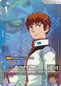 Amuro Ray (C+) (SP) | Freedom Ascension | C+ | Holofoil | #ST01-010