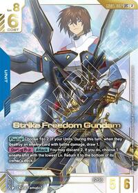 Strike Freedom Gundam (LR++) | Freedom Ascension | LR++ | Holofoil | #GD05-002