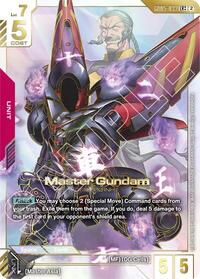 Master Gundam (LR++) | Freedom Ascension | LR++ | Holofoil | #GD05-033