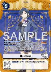 Kunlun | Timeless Bonds | Secret Rare | Unspecified | #BT26-104 SEC