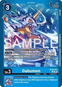 Gabumon | Limited Card Pack -Final Crest- | Uncommon | Foil | #BT22-017 U