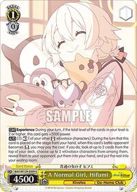 A Normal Girl, Hifumi | Blue Archive The Animation | Uncommon | #BAV/W129-E009