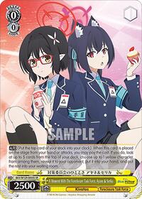 A Moment With The Foreclosure Task Force, Ayane & Serika (SR) | Blue Archive The Animation | Super Rare | Normal | #BAV/W129-E003S