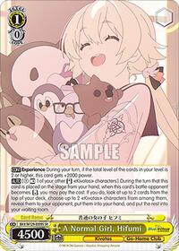 A Normal Girl, Hifumi (SR) | Blue Archive The Animation | Super Rare | #BAV/W129-E009S