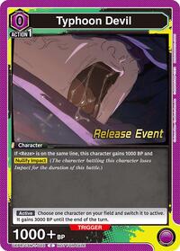 Typhoon Devil | UE22BT: CHAINSAW MAN Release Event | Common | Normal | #UE22BT/CSM-1-002