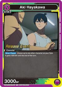 Aki Hayakawa (011) | UE22BT: CHAINSAW MAN Release Event | Uncommon | Normal | #UE22BT/CSM-1-011