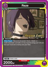 Reze (028) | UE22BT: CHAINSAW MAN Release Event | Uncommon | Normal | #UE22BT/CSM-1-028