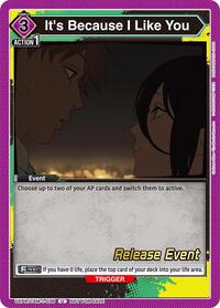 It's Because I Like You | UE22BT: CHAINSAW MAN Release Event | Uncommon | Normal | #UE22BT/CSM-1-036