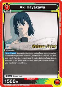 Aki Hayakawa (053) | UE22BT: CHAINSAW MAN Release Event | Uncommon | Normal | #UE22BT/CSM-1-053