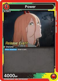 Power (058) | UE22BT: CHAINSAW MAN Release Event | Common | Normal | #UE22BT/CSM-1-058