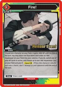 Fire! | UE22BT: CHAINSAW MAN Release Event | Common | Normal | #UE22BT/CSM-1-075