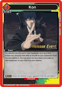 Kon | UE22BT: CHAINSAW MAN Release Event | Uncommon | Normal | #UE22BT/CSM-1-077