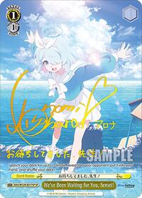 We've Been Waiting for You, Sensei! (SP) | Blue Archive The Animation | Special Rare | Normal | #BAV/W129-E017SP