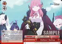 Outlaws' Backup (RRR) | Blue Archive The Animation | Triple Rare | Normal | #BAV/W129-E070R