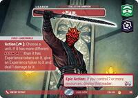 Maul - Collective Ambition (Prize Wall) | Galactic Championship 2026 | Rare | Foil | #135