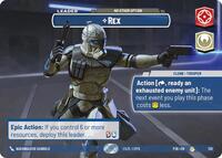 Rex - No Other Option (Prize Wall) | Galactic Championship 2026 | Rare | Foil | #138
