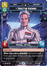 Director Krennic - I Lose Nothing But Time (Prize Wall) (Foil) | Galactic Championship 2026 | Legendary | #157