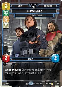 Jyn Erso - Take the Next Chance | Galactic Championship 2026 | Rare | Foil | #166