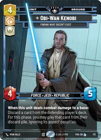 Obi-Wan Kenobi - Finding What Doesn't Exist | Galactic Championship 2026 | Legendary | Foil | #173