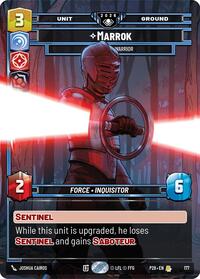Marrok - Mysterious Warrior | Galactic Championship 2026 | Rare | Foil | #177