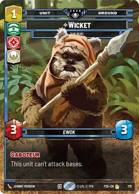 Wicket - Yub Nub! | Galactic Championship 2026 | Rare | Foil | #178