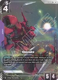 Sazabi (R+) | Freedom Ascension | R+ | Holofoil | #GD05-052
