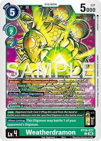 Weatherdramon | Timeless Bonds | Uncommon | Unspecified | #BT26-037 U