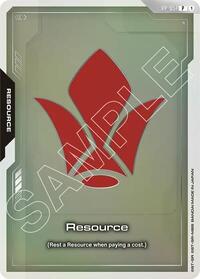 Resource (RP-051) (EVX07 Resource Set) | Promotional Resource Tokens | Promo | Holofoil | #RP-051