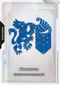 Resource (RP-052) (EVX07 Resource Set) | Promotional Resource Tokens | Promo | Holofoil | #RP-052