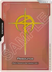 Resource (RP-053) (EVX07 Resource Set) | Promotional Resource Tokens | Promo | Holofoil | #RP-053