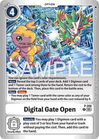 Digital Gate Open | Limited Card Pack -Final Crest- | Promo | Foil | #P-206 P